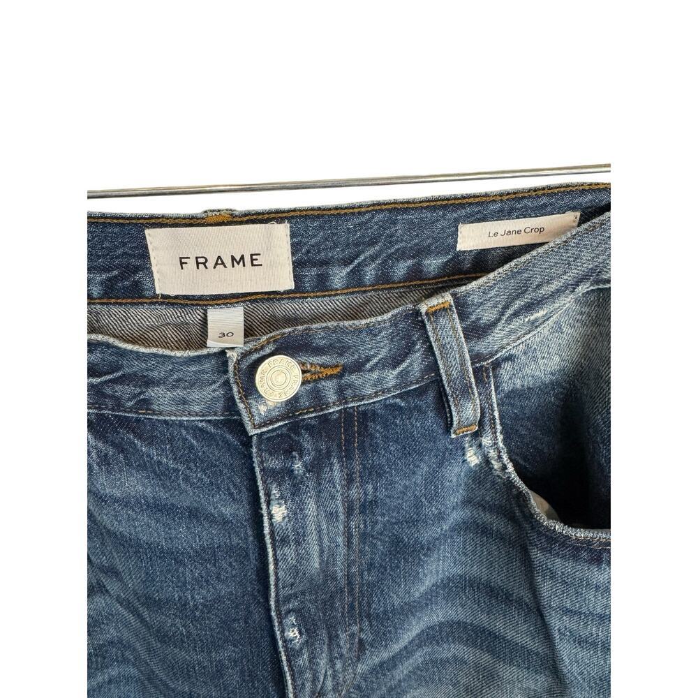FRAME Le Jane Crop in Northville EUC Size 30 $298 MSRP High Rise - Picture 3 of 13